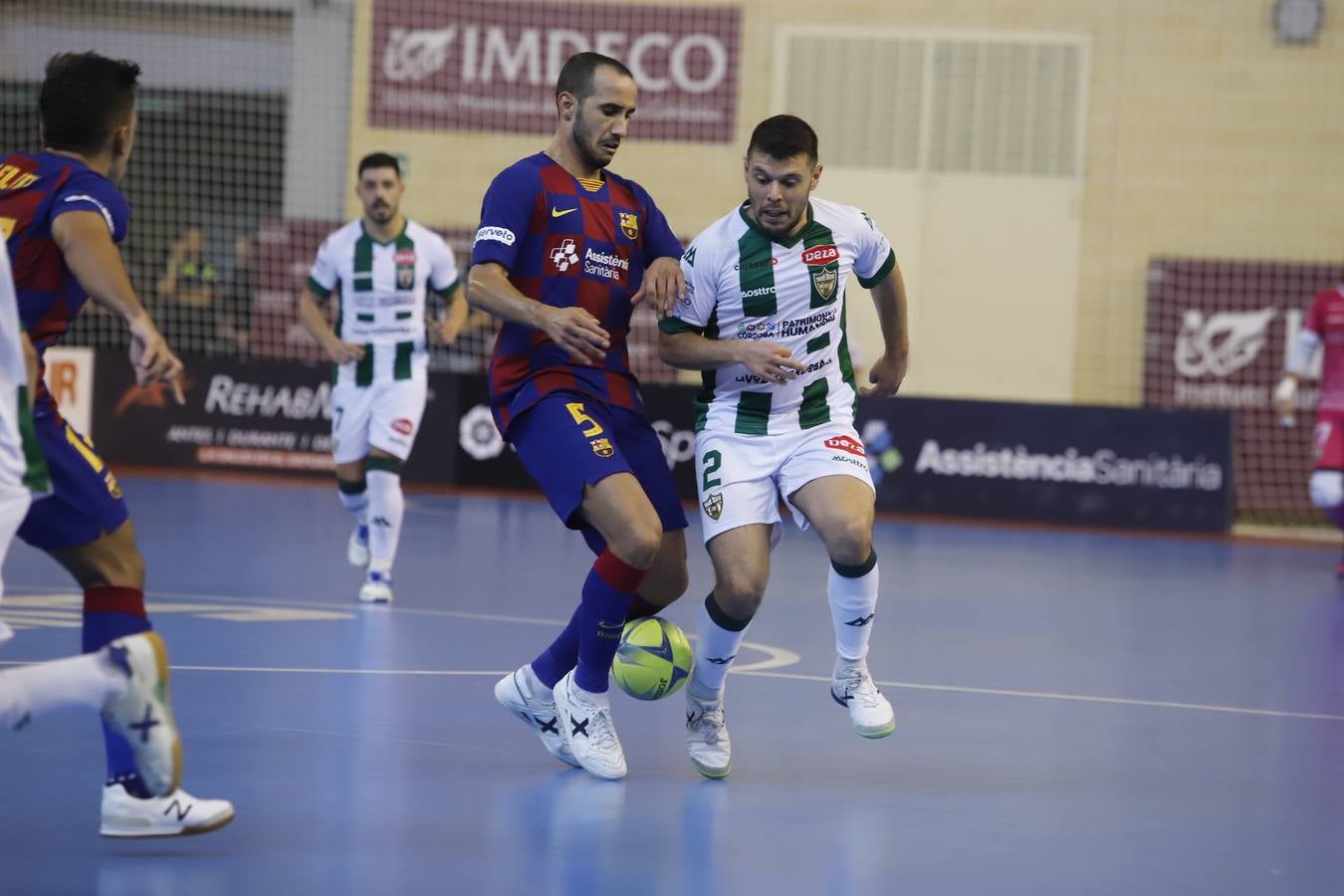 El partido del Córdoba Patrimonio ante el Barcelona, en imágenes