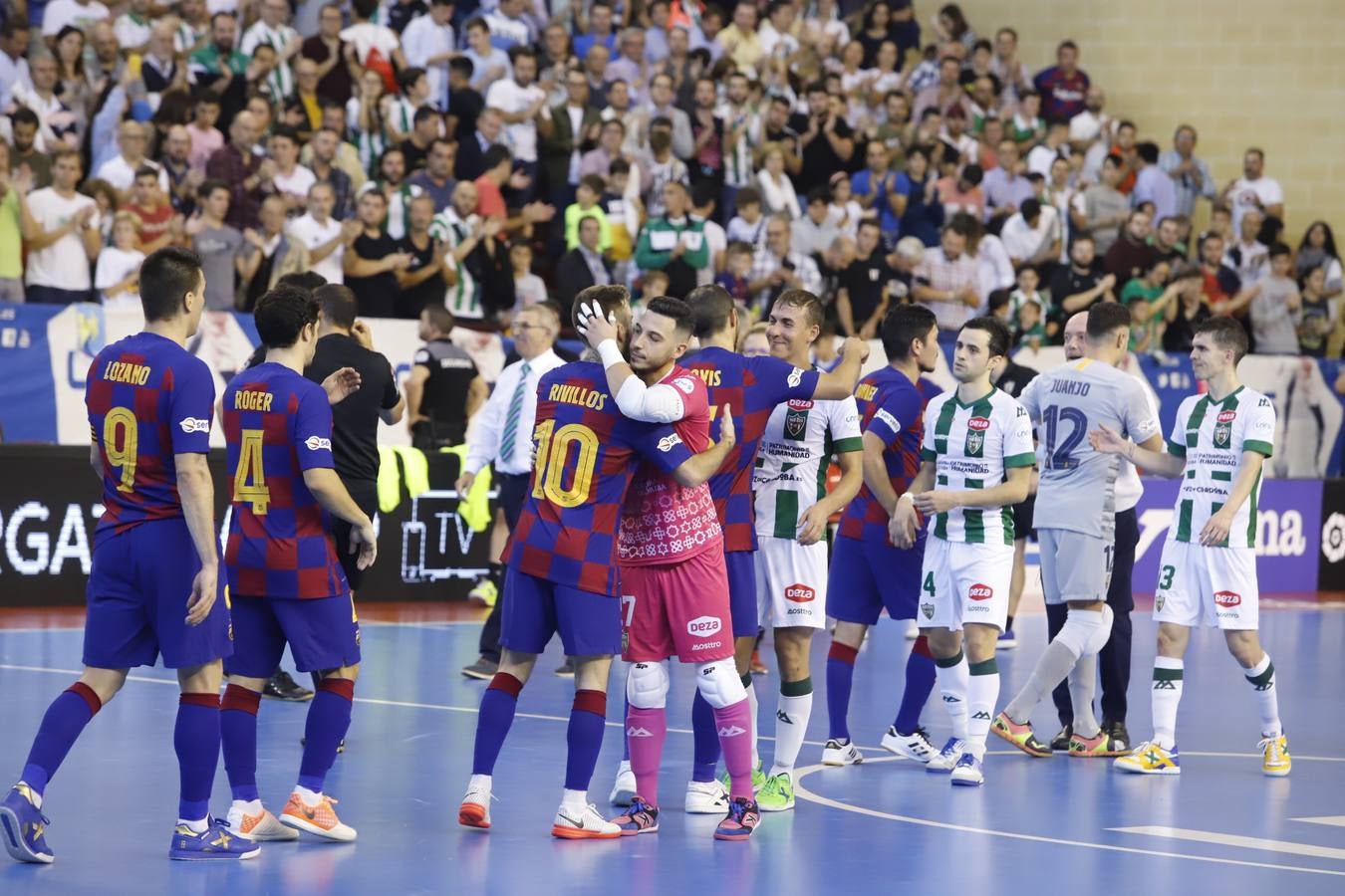 El partido del Córdoba Patrimonio ante el Barcelona, en imágenes