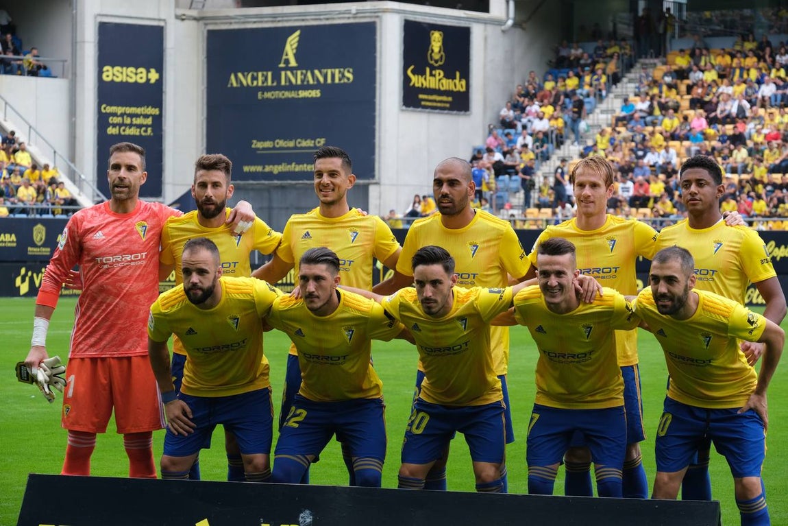 Partido Cádiz-Sporting (3-1)