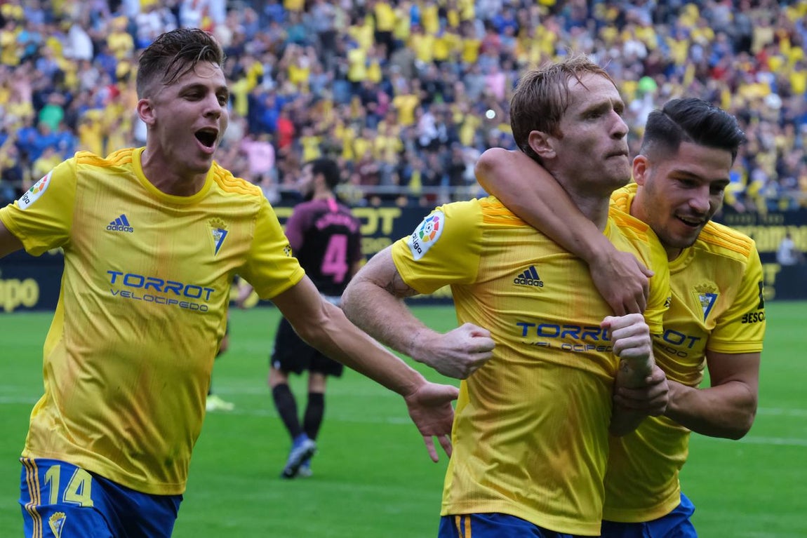 Partido Cádiz-Sporting (3-1)