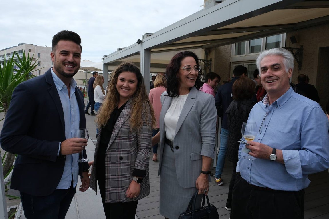 Miguel Ángel López, Magdalena Paradela, Inmaculada Gómez, Angel López