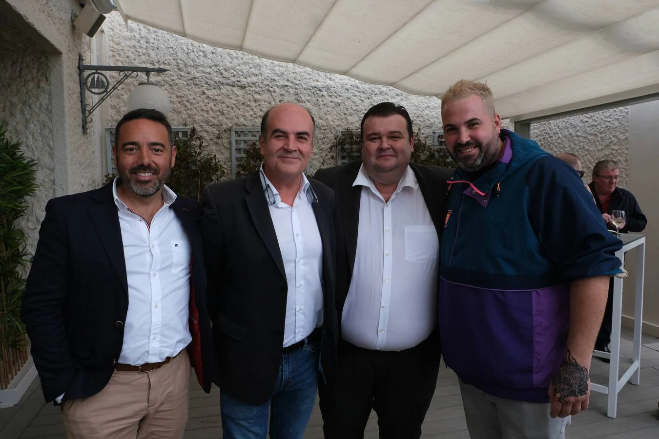 Enrique Pérez, Antonio Colsa, Carlos Mateos y Mauro Barreiro