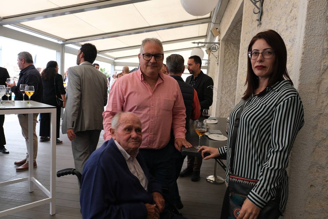 Antonio Esquivel, José Antonio Alba y Soraya Cano