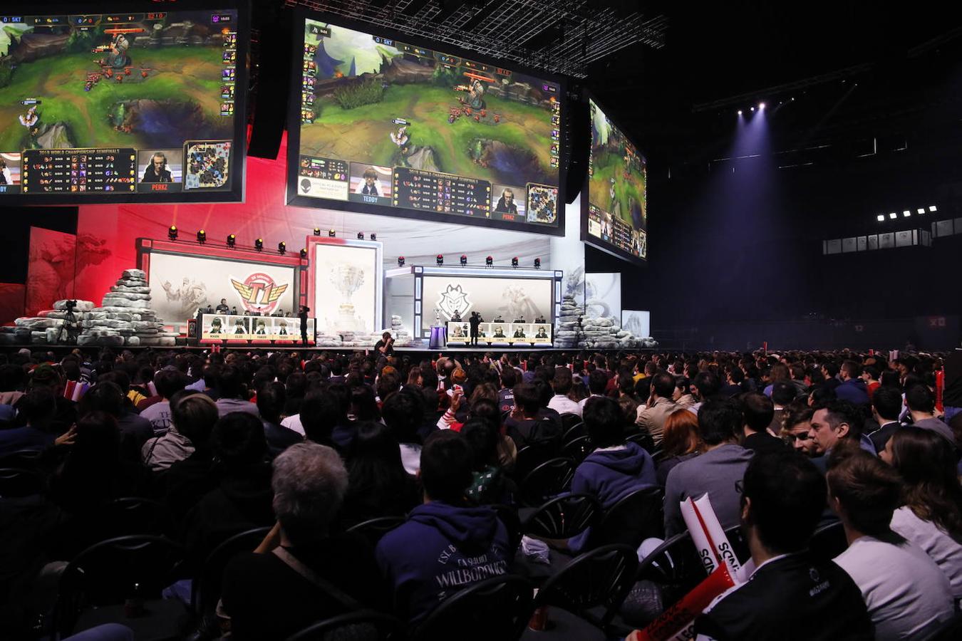 Así se vivieron las semifinales del Mundial de «League of Legends» en Madrid