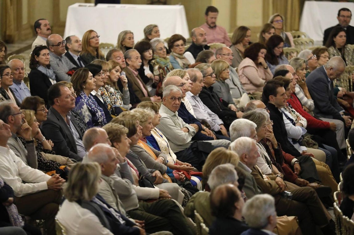 La conferencia de María Amor Martín en el Templo de Córdoba, en imágenes