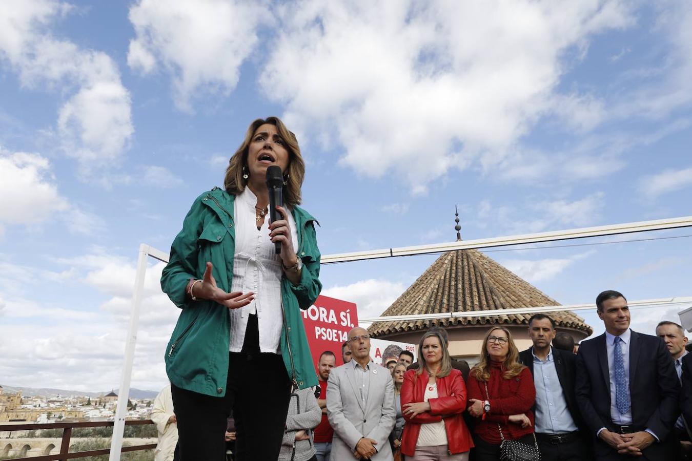 La visita de Pedro Sánchez a Córdoba, en imágenes