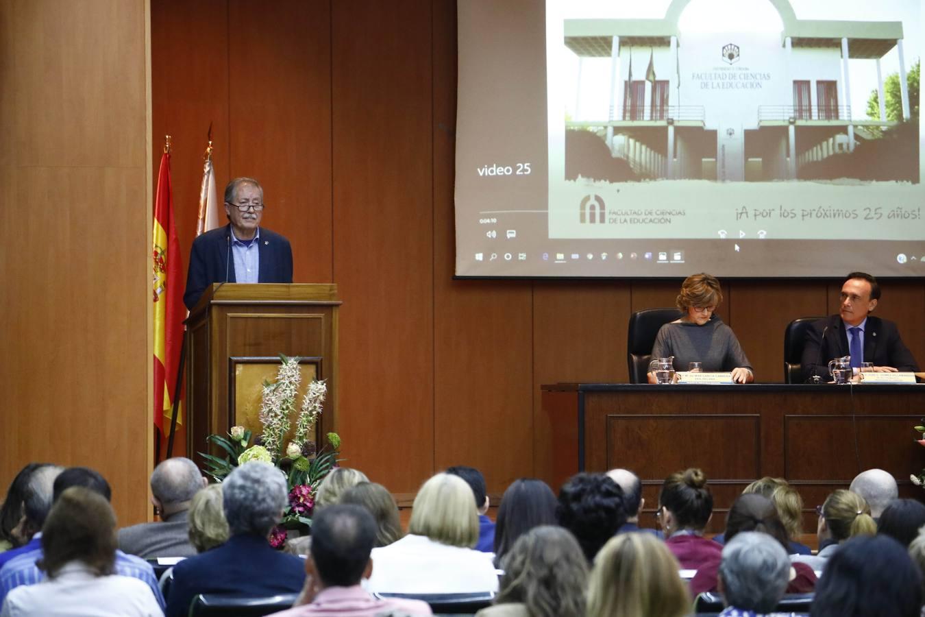 El acto por el 25 aniversario de la Facultad de Educación de Córdoba, en imágenes