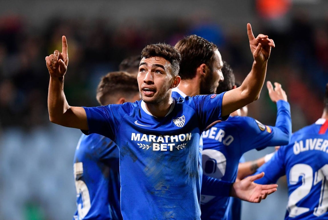 En imágenes, la victoria del Sevilla FC en Luxemburgo