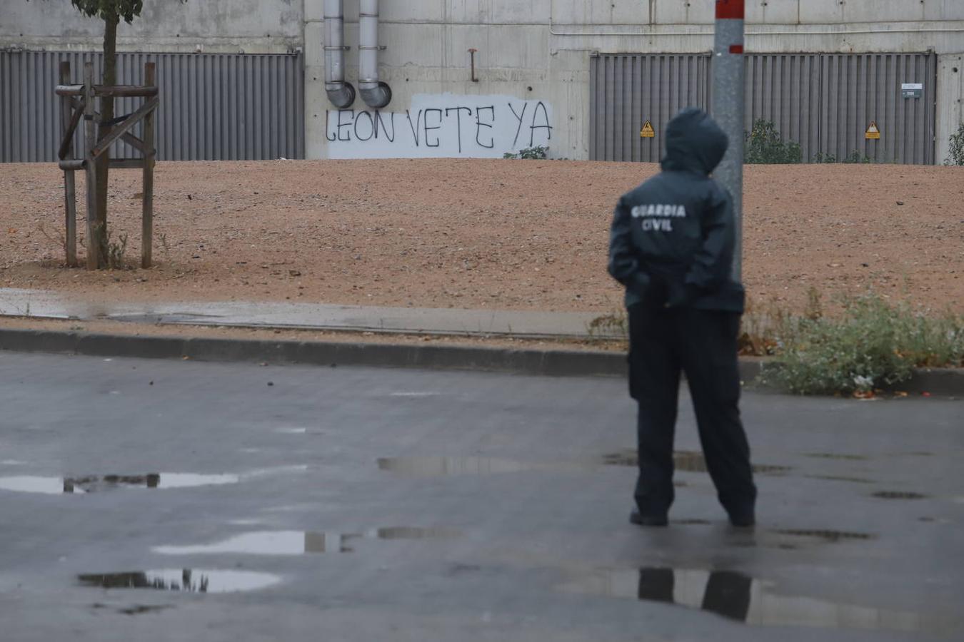 El registro de la Guardia Civil en el Córdoba CF y la casa de Jesús León, en imágenes