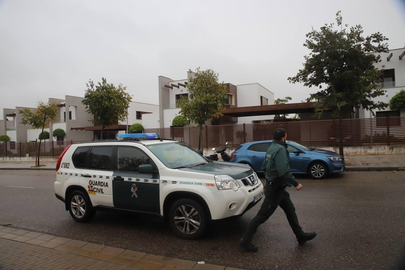 El registro de la Guardia Civil en el Córdoba CF y la casa de Jesús León, en imágenes