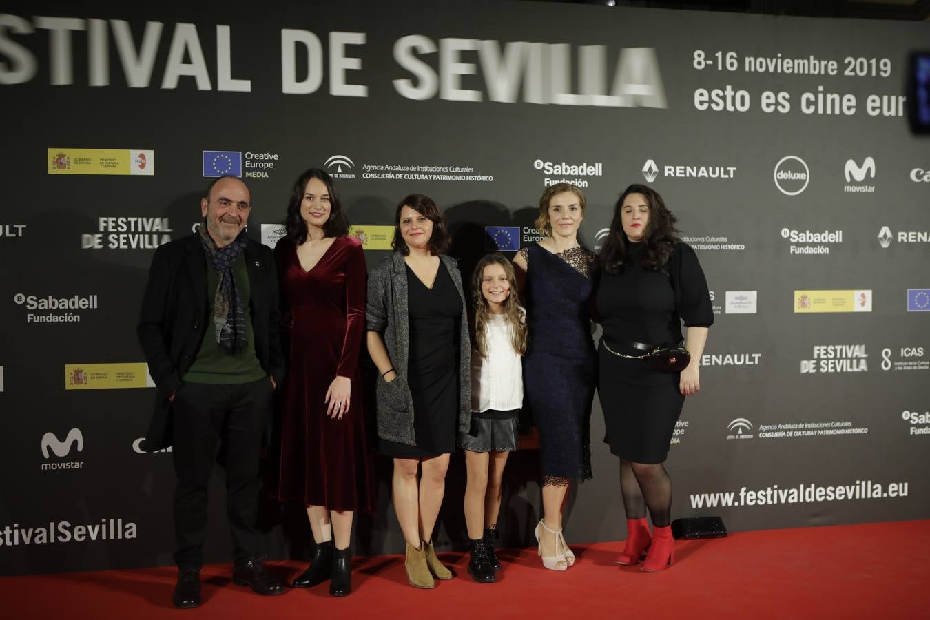 En imágenes, la alfombra roja del Festival de Cine Europeo de Sevilla