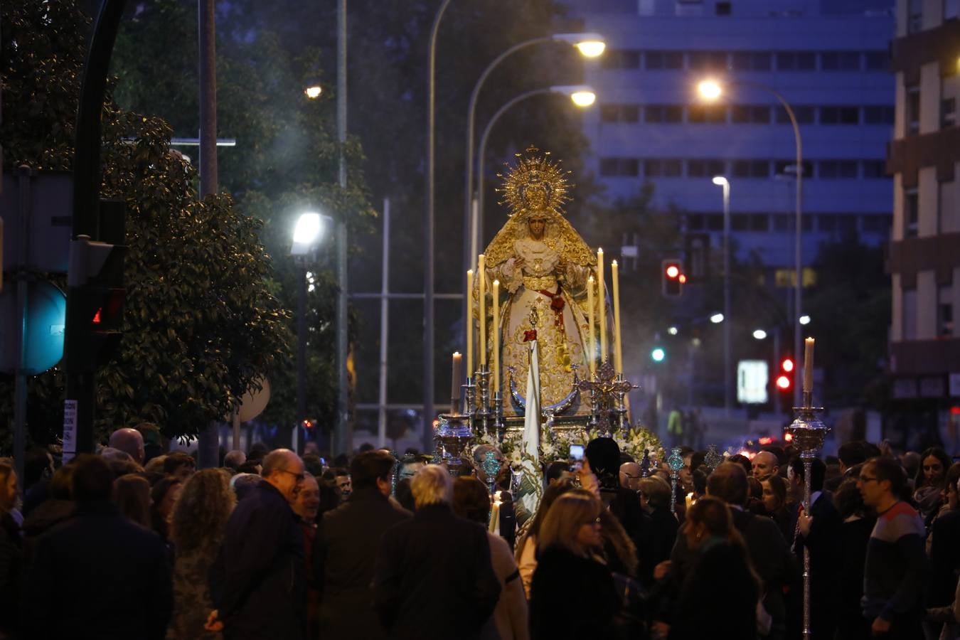 La procesión de las Vírgenes de Martínez Cerrillo en Córdoba, en imágenes