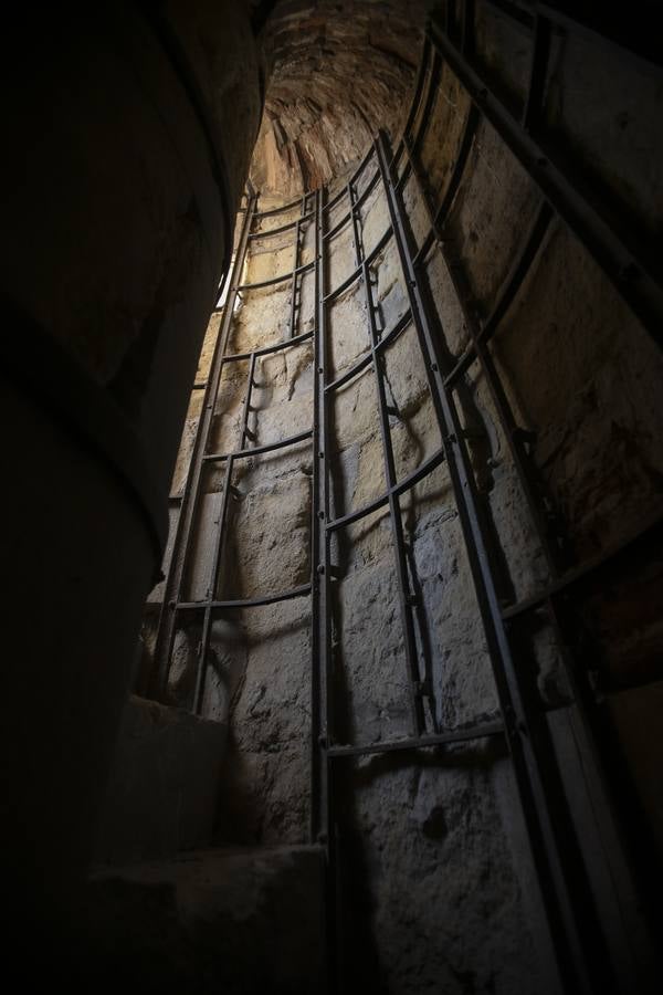 El interior del alminar de San Juan de Córdoba, en imágenes