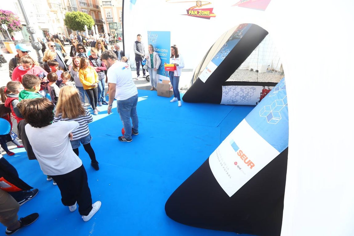 La fanzone de la selección desembarca en la Plaza de San Antonio