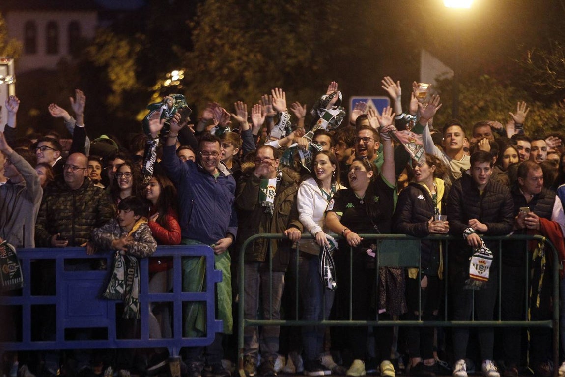 En imágenes, ambiente previo al derbi Real Betis - Sevilla FC