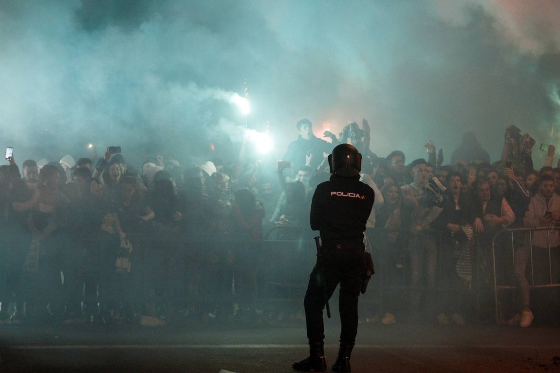 En imágenes, ambiente previo al derbi Real Betis - Sevilla FC