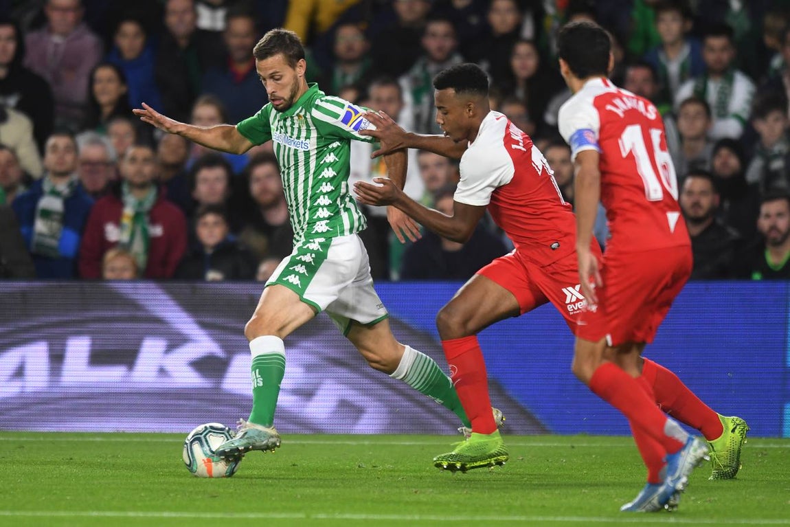 En imágenes, la victoria del Sevilla FC en el Benito Villamarín