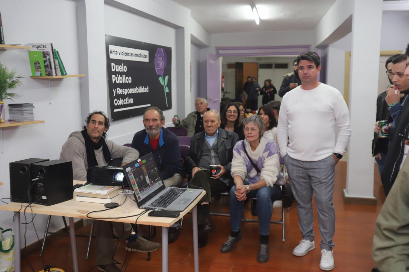 En imágenes, así vivió Unidas Podemos la noche de las elecciones en Córdoba