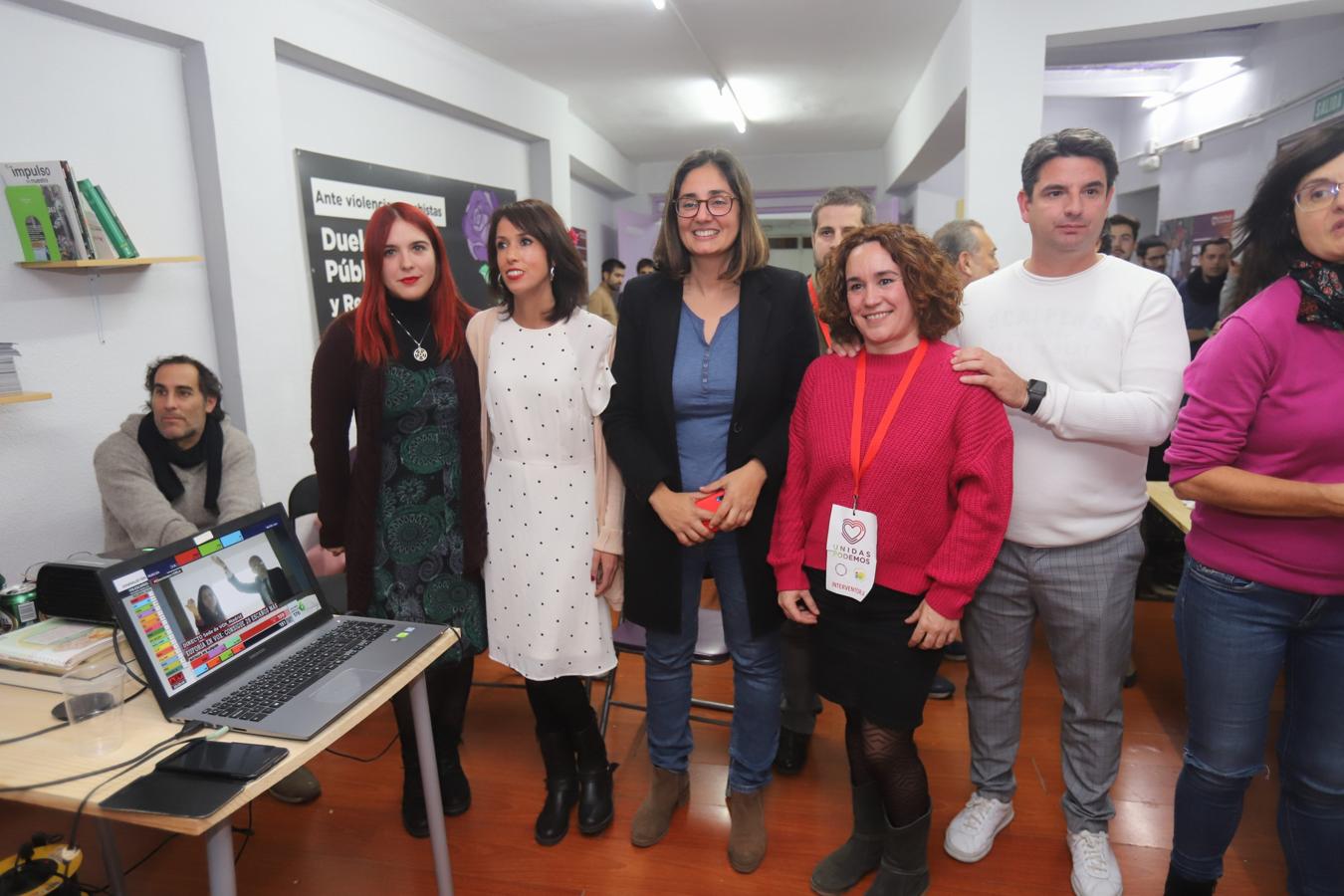 En imágenes, así vivió Unidas Podemos la noche de las elecciones en Córdoba