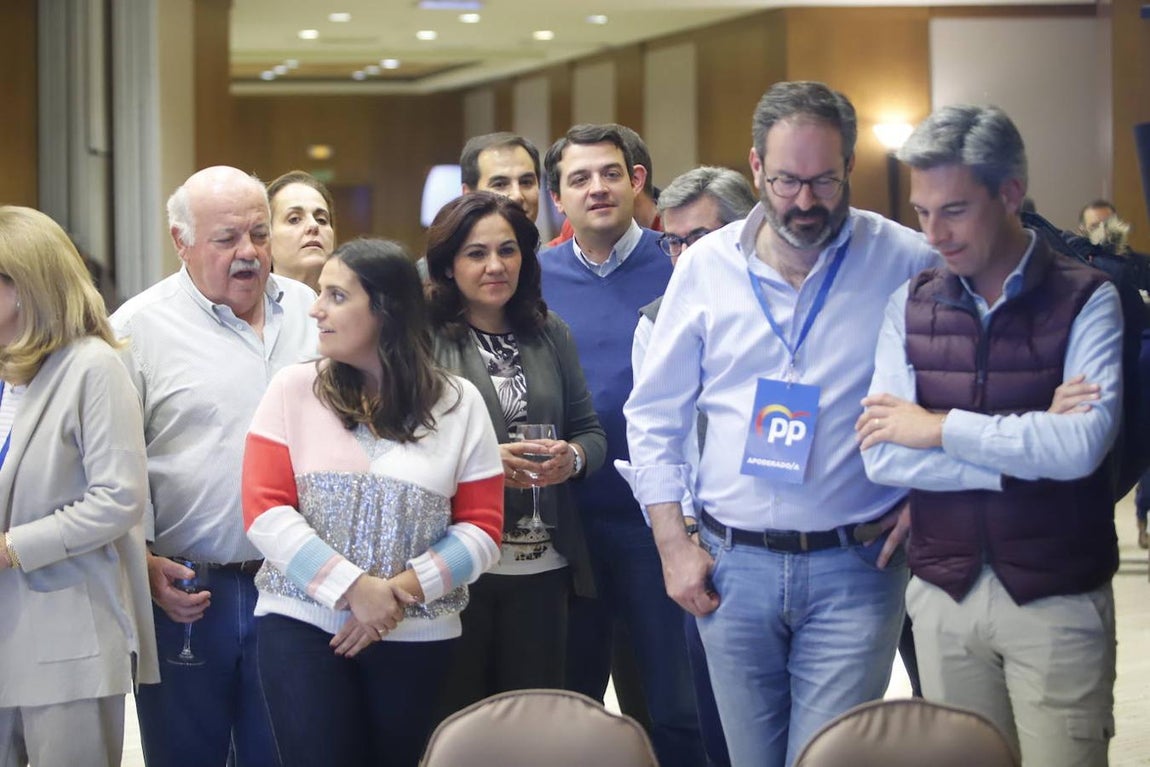 La noche de las elecciones en Córdoba  del PP, en imágenes