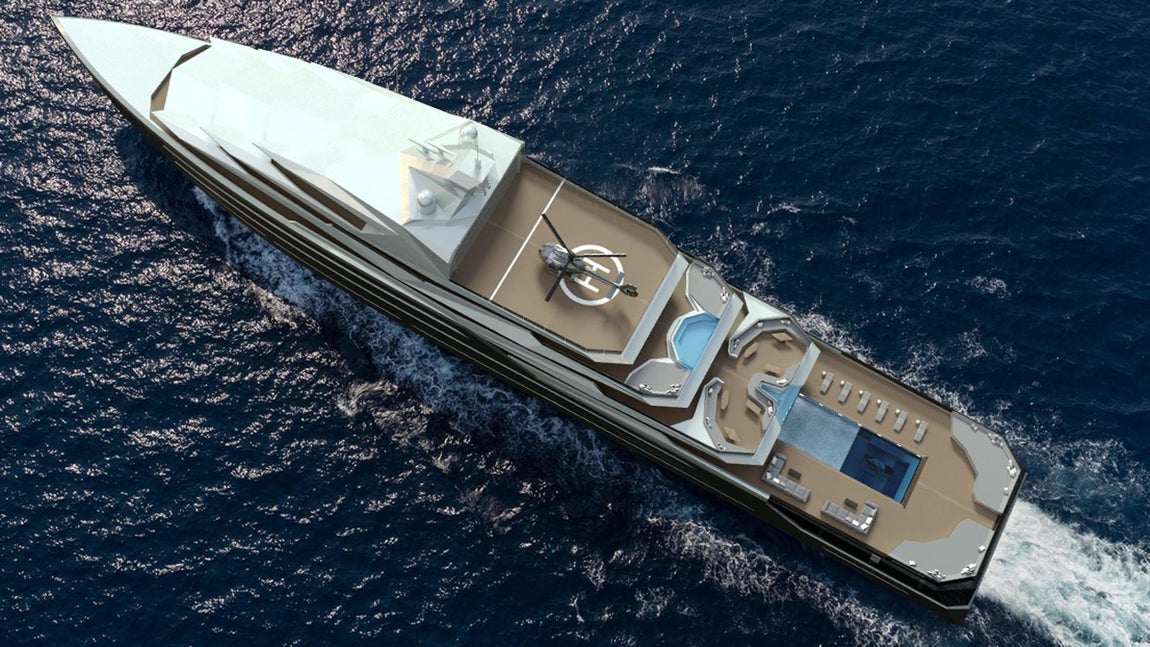 Equilibrium. Un español lucha por hacerse un hueco en el mercado náutico de lujo. Equilibrum no es su primer yate de lujo, pero sí es su primer gigayate y el más exclusivo. El reto es ambicioso, busca el respaldo de los grandes inversores y de momento cuenta con el apoyo de las grandes cabeceras náuticas de referencia internaciona: ha acaparado titulares en Boat Internacional, Super Yacht Times,y  The world of yacht. La obra de Crespo lo tiene todo, sólo necesita un comprador y, a todas luces, no van a faltar interesados