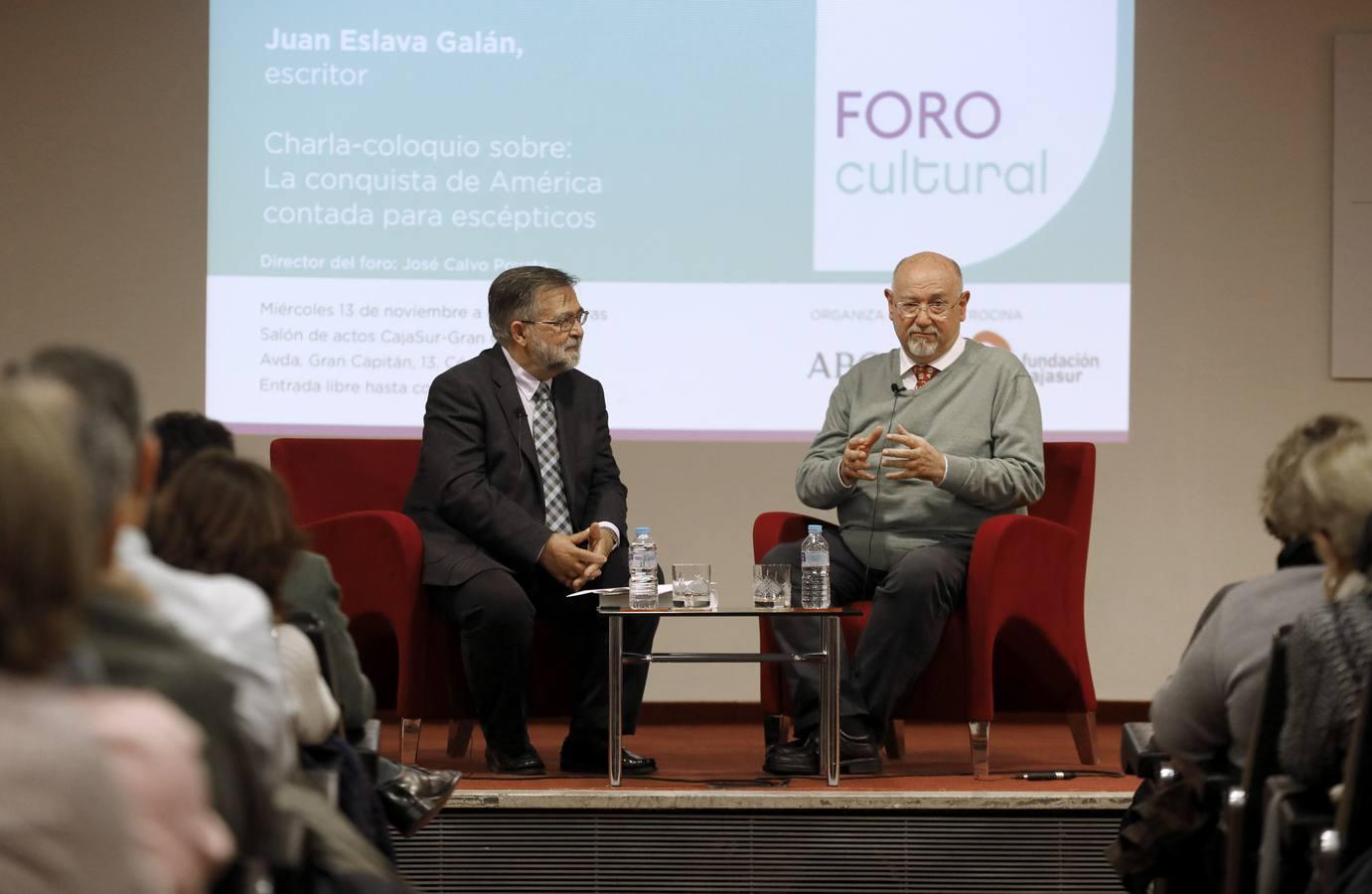 Eslava Galán en el Foro Cultural ABC, en imágenes