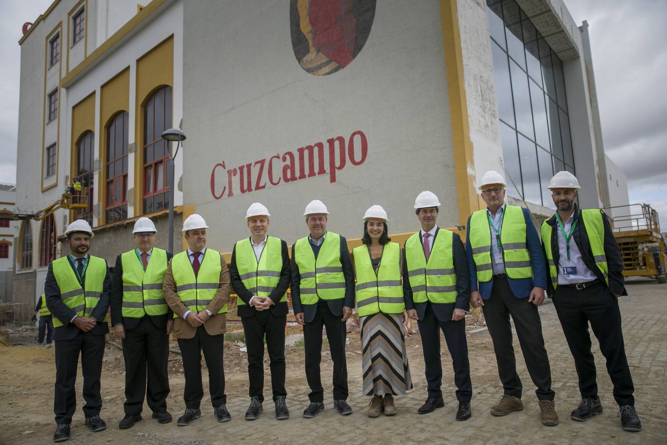 Presentación de la futura «fábrica de experiencias» de Cruzcampo