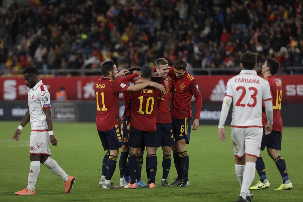 FOTOS: España-Malta en Cádiz