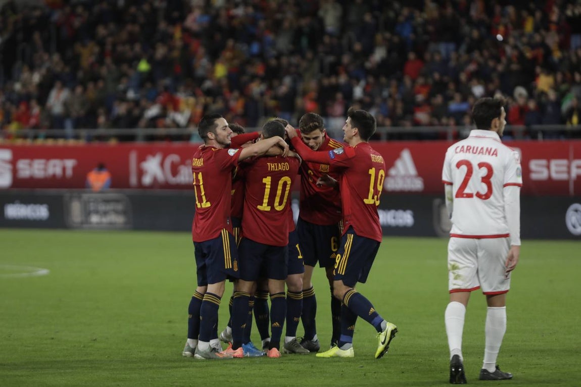 FOTOS: España-Malta en Cádiz