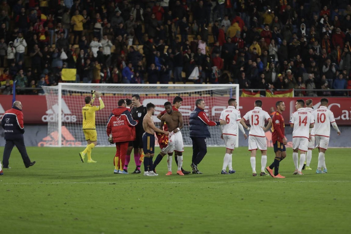 FOTOS: España-Malta en Cádiz