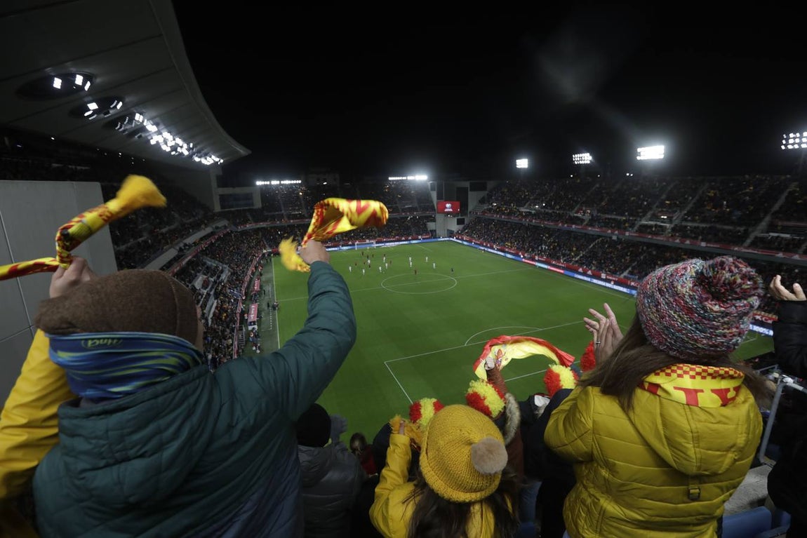 FOTOS: España-Malta en Cádiz