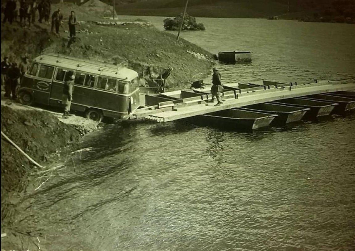 La historia del pantano de Iznájar, en imágenes