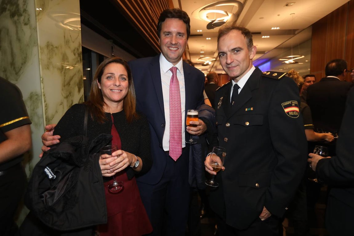 Eva Díaz, Jesús Galache e Ignacio Vega. 