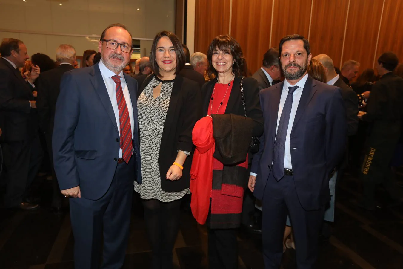 José Antonio Quesada, Mª del Carmen Martínez, Carmen Fidalgo y David Oliva. 