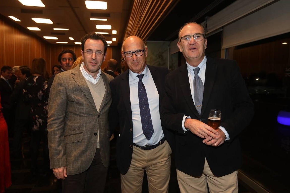 Paco Perujo, Pedro Agudo e Ignacio González. 