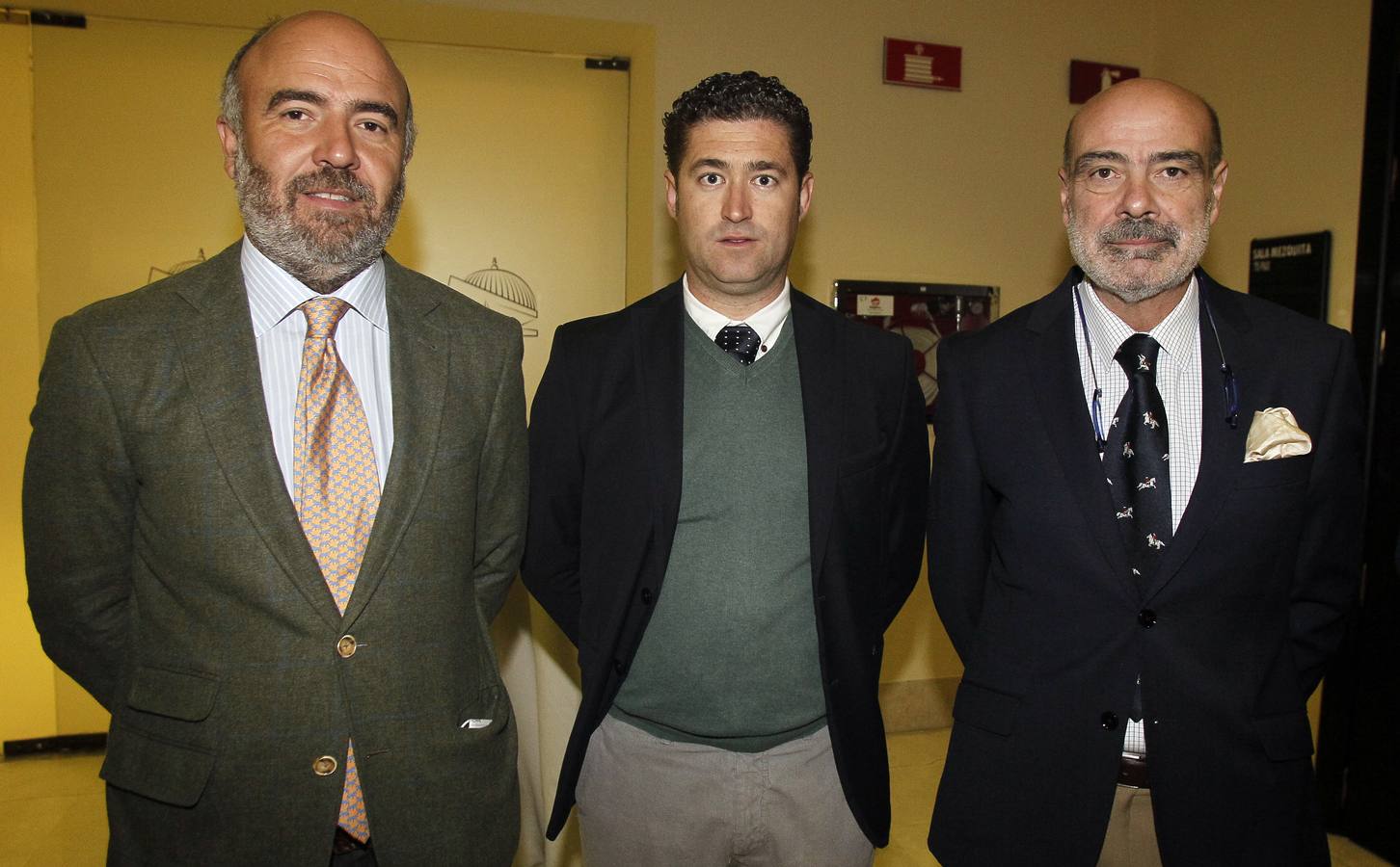 Ignacio Candau, Jorge Sánchez y José Juan Morales