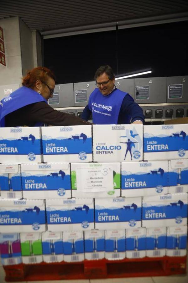 La campaña de recogida del Banco de Alimentos de Córdoba, en imágenes