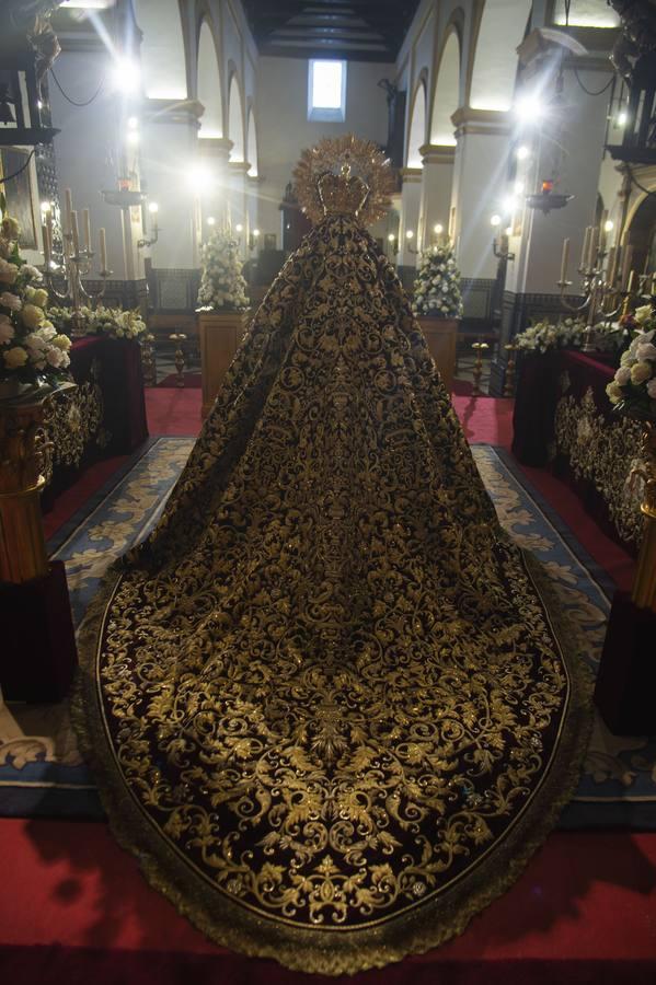 El besamanos de la Virgen de la Amargura