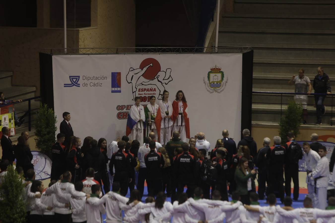 Campeonato de Europa de Karate-do en San Fernando