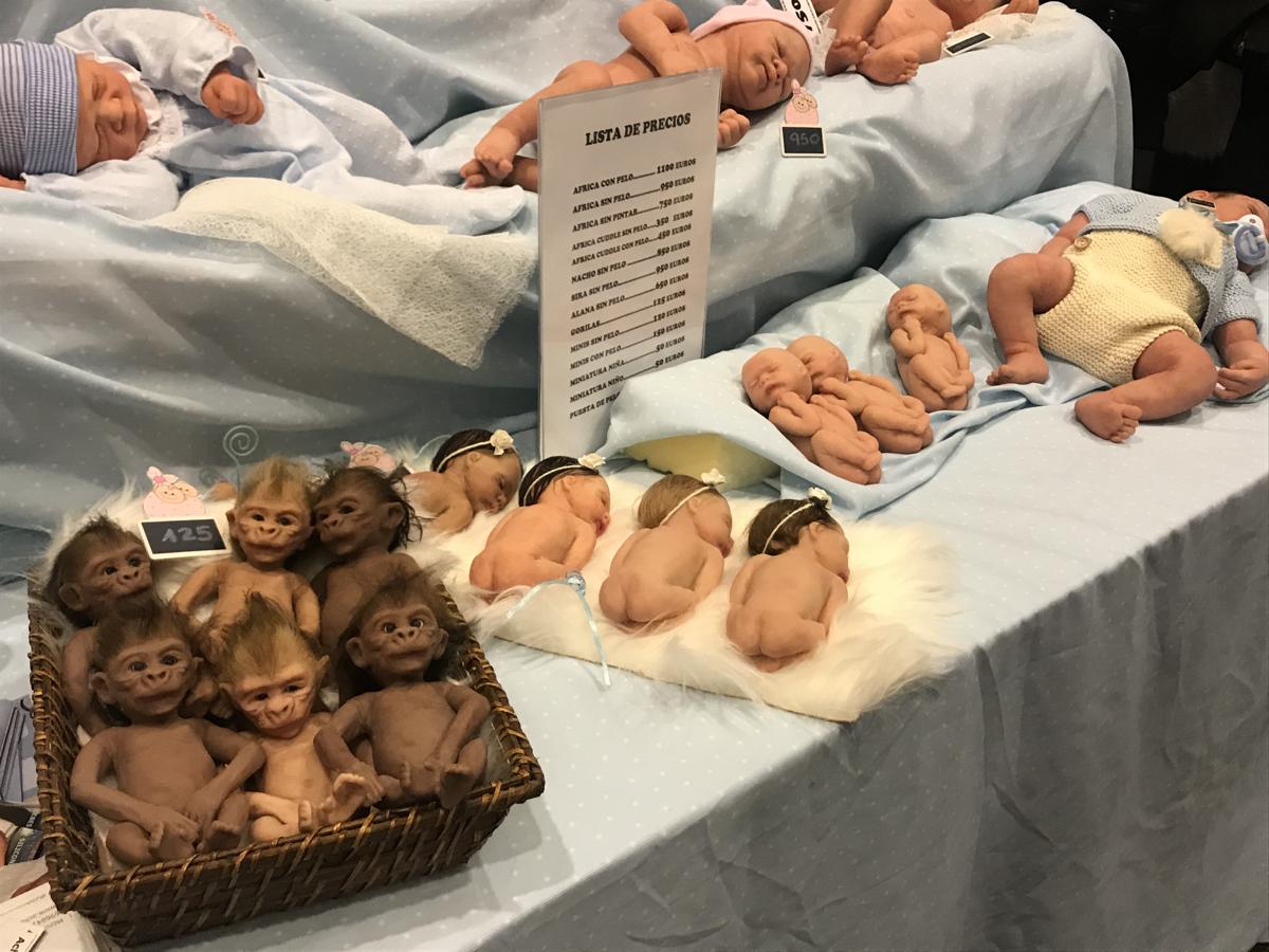 La feria de bebés hiperrealistas en imágenes