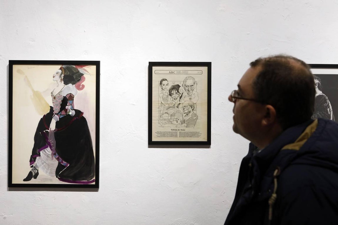 La exposición sobre Antonio Gala y Elio Berhanyer en Córdoba, en imágenes