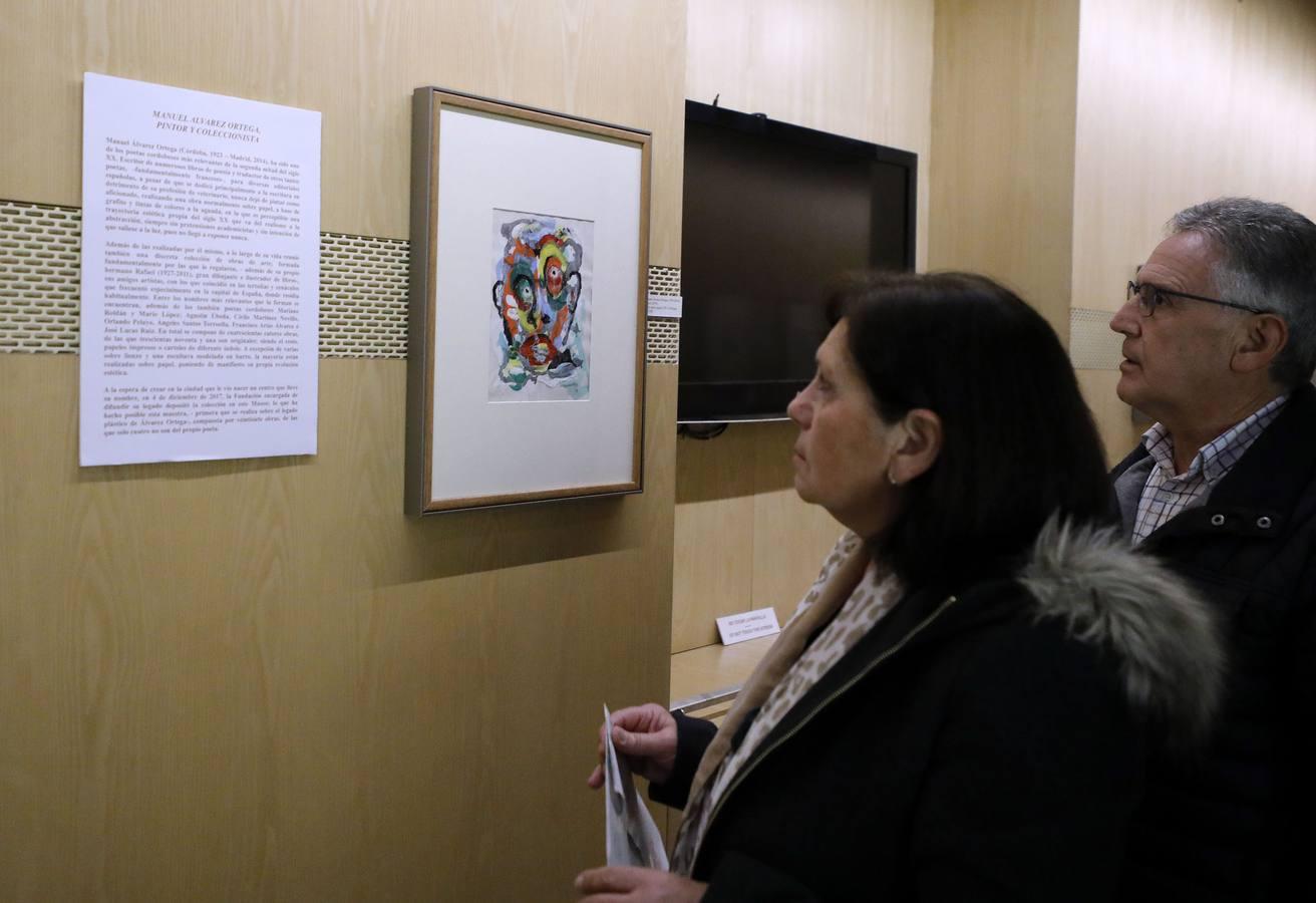 La exposición de Manuel Álvarez Ortega en Córdoba, en imágenes