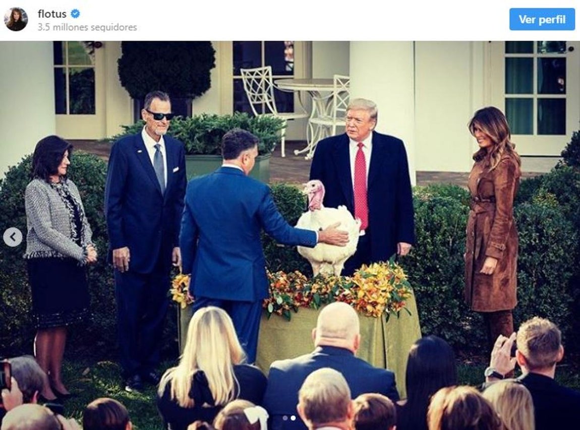 El matrimonio Trump. 