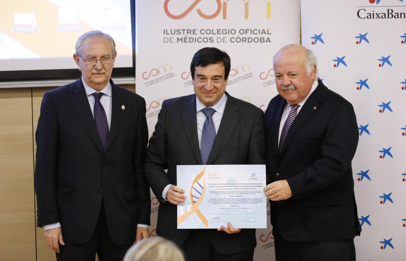 La entrega de premios del Colegio de Médicos de Córdoba, en imágenes