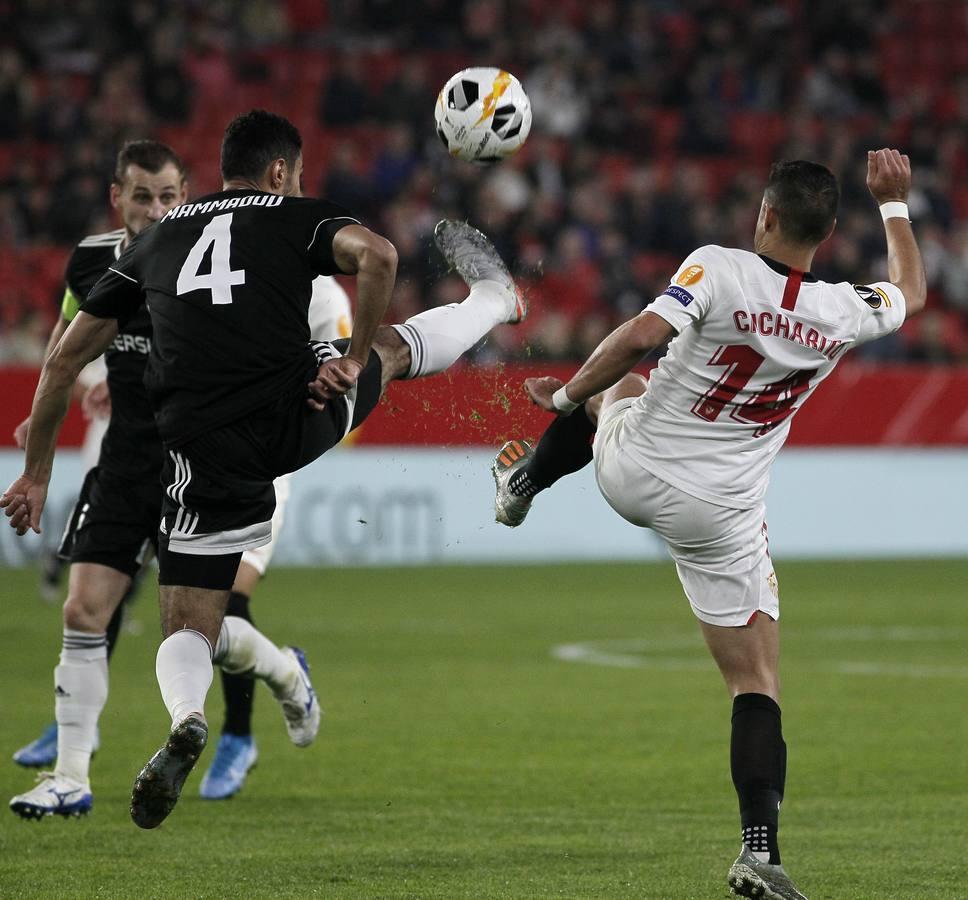 En imágenes, el partido Sevilla FC-Qarabag (2-0)