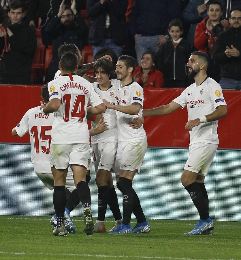 En imágenes, el partido Sevilla FC-Qarabag (2-0)