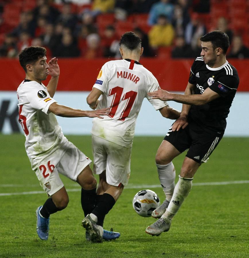 En imágenes, el partido Sevilla FC-Qarabag (2-0)