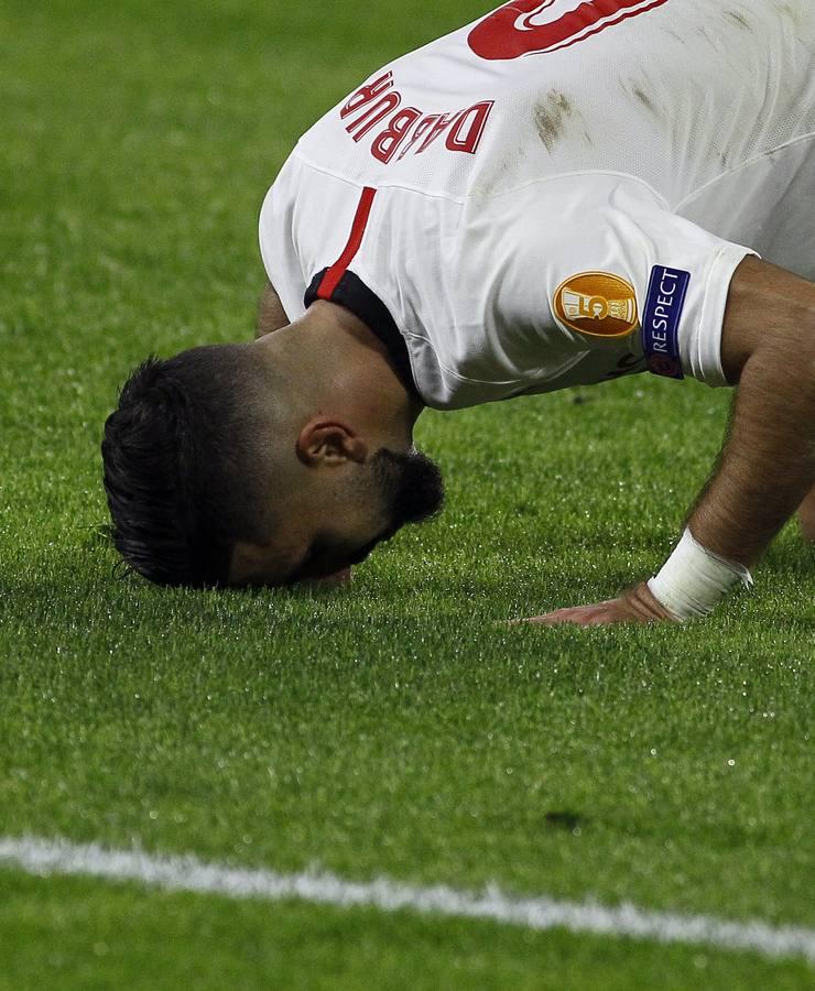 En imágenes, el partido Sevilla FC-Qarabag (2-0)