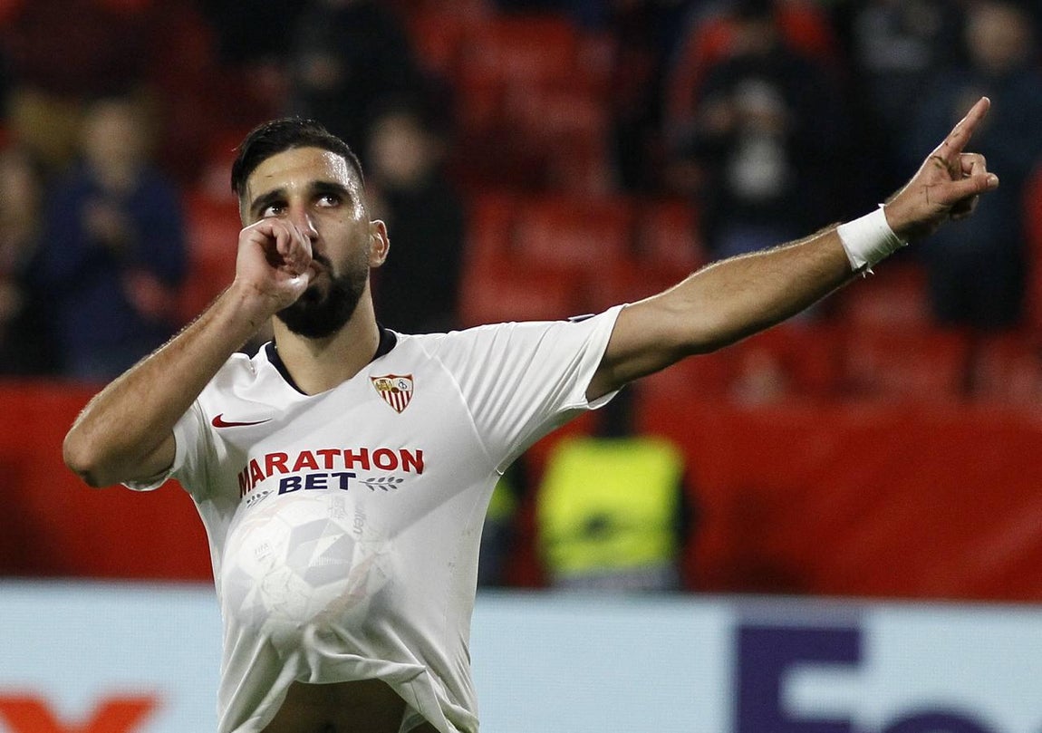 En imágenes, el partido Sevilla FC-Qarabag (2-0)