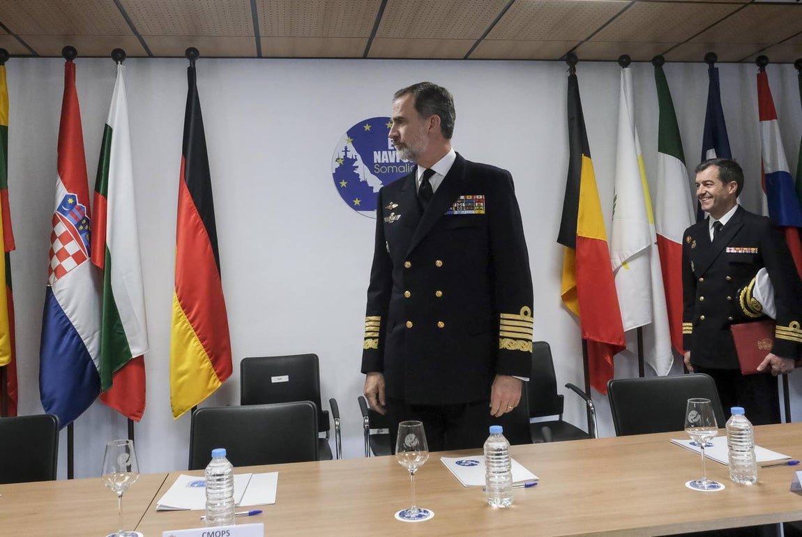 El Rey visita Rota y San Fernando